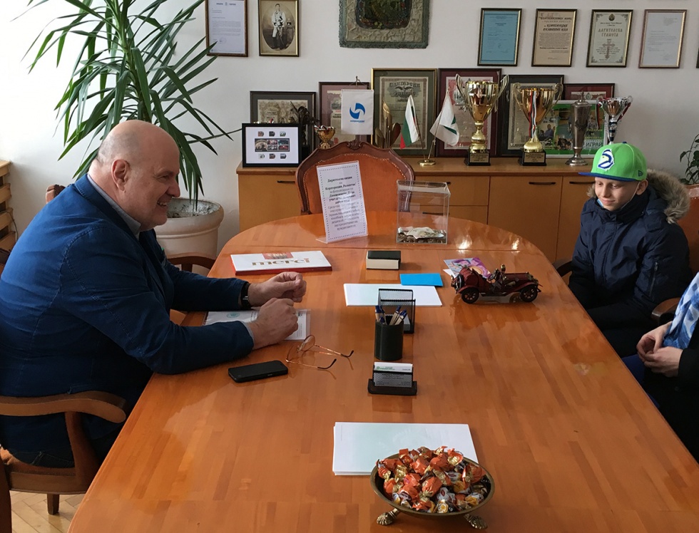 The special guest of “Razvitie” corporation